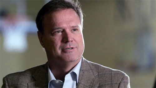 Kansas coach Bill Self speaks to Reid Forgrave on Nov 13, 2013 about Andrew Wiggins, the season outlook and tradition in Lawrence, Kansas.
