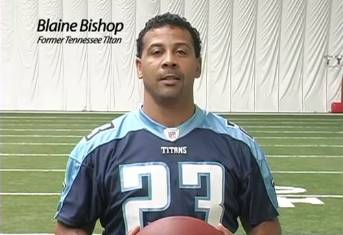 Former Titans Safety Blaine Bishop Inducted into Tennessee Sports Hall of  Fame